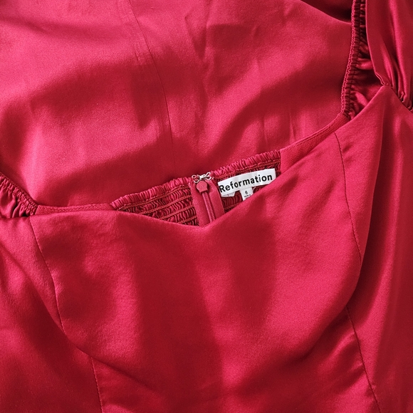 Reformation genesis silk dress - Picture 9 of 9